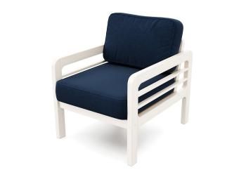 Беленый дуб/Велюр синий