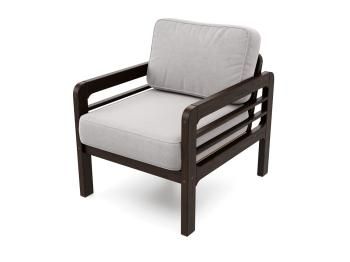 Венге/Велюр серый