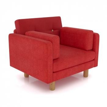 Красный велюр