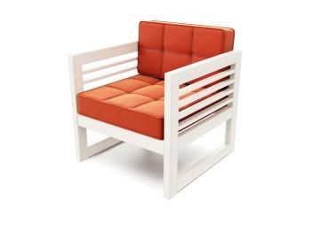 Беленый дуб/Велюр оранжевый