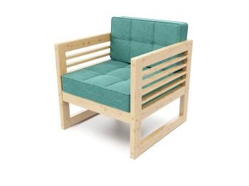 Сосна/Рогожка бирюзовая