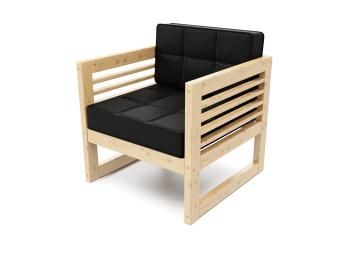 Сосна/Велюр черный