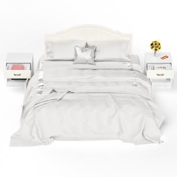 Кровать Mobi 11.08 + две Тумбы 08.146 Ливерпуль