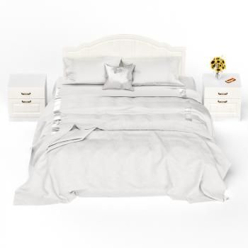 Кровать Mobi 11.08 + две Тумбы 08.146 Ливерпуль