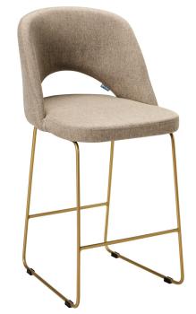 Кресло полубарное R-home Lars Линк Золото