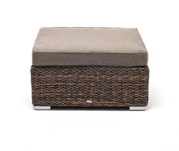 Плетеная оттоманка с подушкой (гиацинт) 4sis Лунго