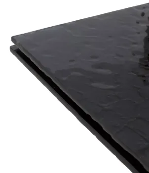 Стол M-City Arkell 180 GREY, стекло BUBBLE/ Шоколадное золото каркас