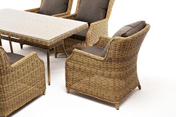 Обеденная группа плетеная из искусственного ротанга 4sis Неаполь