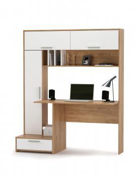 дуб крафт золотой/белый премиум