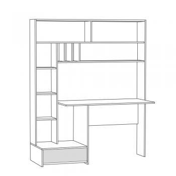 Стол письменный Mobi Лайт 03.243 Н