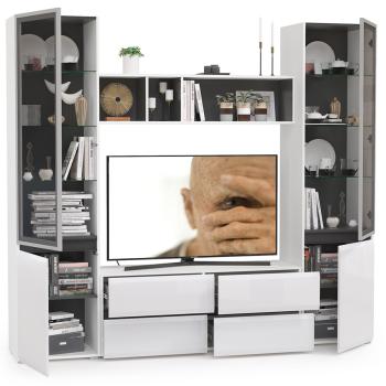 Гостиная Mobi Сидней Комплектация № 10 13.63 + 15.57 + 13.201 2шт