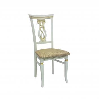 Слоновая кость 1013+Патина золото/Жаккард Атина золотой Ж4.02