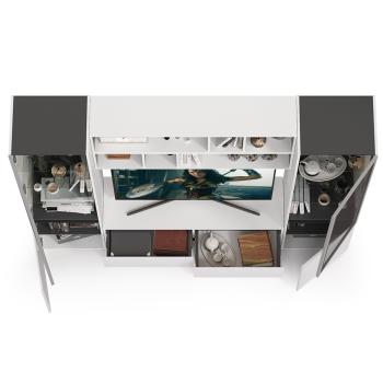 Гостиная Mobi Сидней Комплектация № 38 13.63 + 15.57 2шт + 13.201 2шт