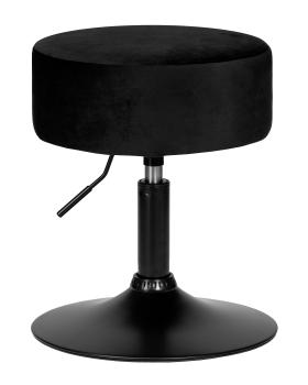 Сиденье черный велюр (MJ9-101), основания черный