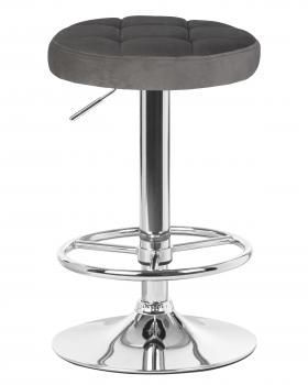 сиденье серый велюр (MJ9-75),основание хром