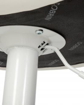 Стул барный Dobrin Tailor White