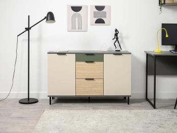 Темно - серый U2601, Сатин 7045 SU, Плэйн, Дымчатый Зеленый K521