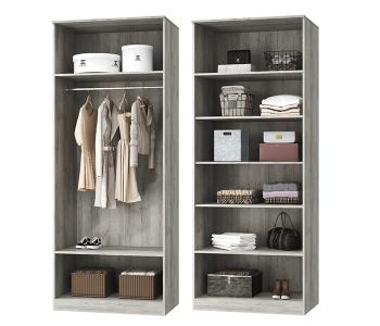 Шкаф для одежды с зеркалом MLK Лагуна