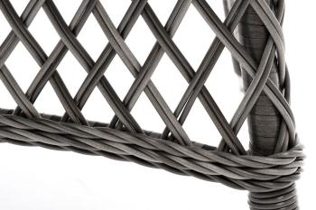 Плетеный круглый стол диаметр 118 см 4sis Эспрессо