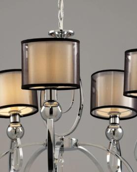 Люстра подвесная Moderli V2585-5P Dark 5*E14*60W