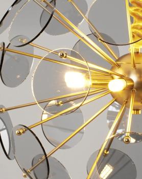 Люстра подвесная Moderli V7080-8P Komo