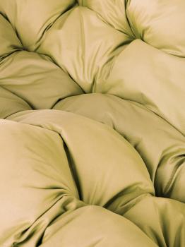 Подвесной диван M-group ЛЕЖЕБОКА с ротангом коричневый