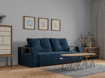 Диван Еврокнижка Mebel-ars Мальтида велюр