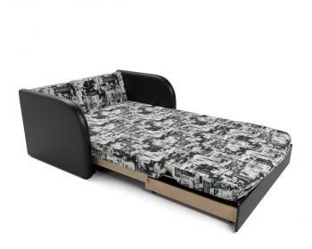 Диван Mebel-ars Малютка ткань+экокожа