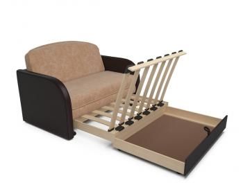 Диван Mebel-ars Малютка ткань+экокожа