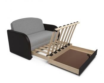 Диван Mebel-ars Малютка ткань+экокожа