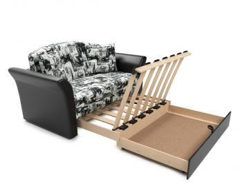 Диван Mebel-ars Малютка №2 жаккард + экокожа