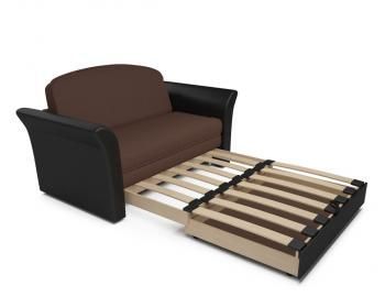 Диван Mebel-ars Малютка №2 рогожка + экокожа