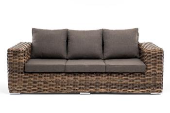 Диван из искусственного ротанга трехместный 4sis Палермо