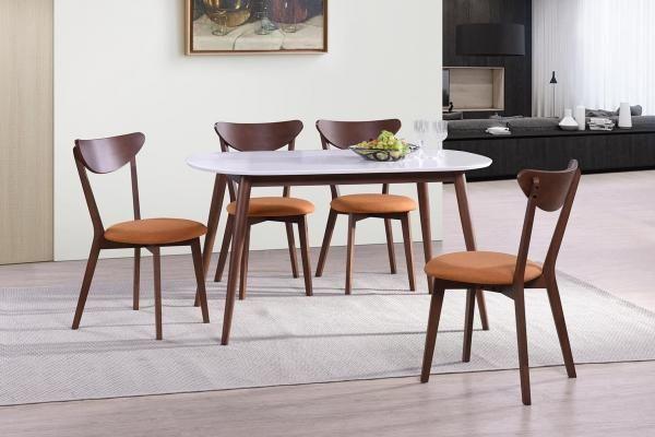 Коричневый бук + белый