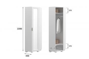 Шкаф угловой Compass МБ-20К с зеркалом