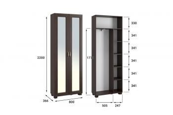 Шкаф Compass МБ-21К зеркалом