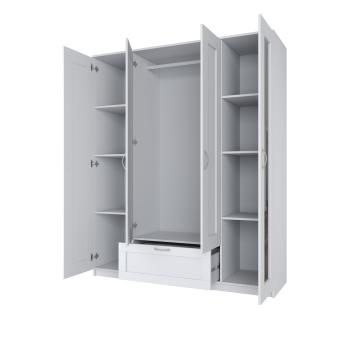 Шкаф комбинированный Гуд Лакк Сириус (4 двери и 1 ящик, с 2 зеркалами)