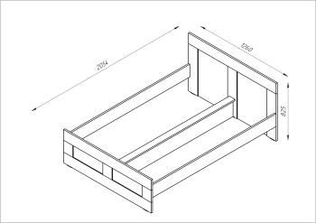 Кровать Гуд Лакк Сириус 120х200