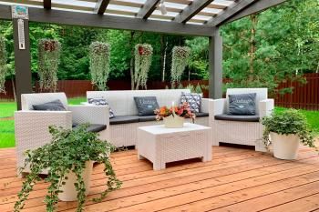 Диван трехместный B:rattan NEBRASKA SOFA 3