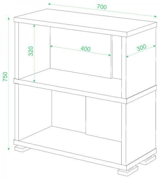 Стеллаж Мэрдэс СБ-10/2