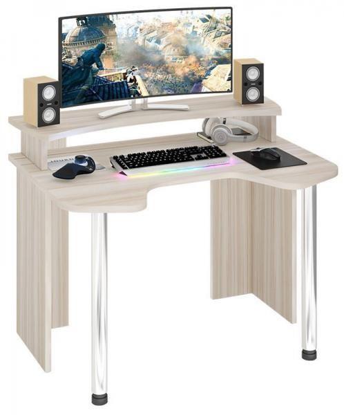 Компьютерный стол Мэрдэс СКЛ-ИГР120+НКИЛ120