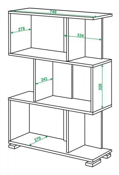 Стеллаж Мэрдэс СЛ-5-3