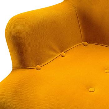 Кресло R-home Хайбэк Тёмный орех