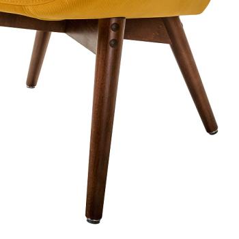 Кресло R-home Хайбэк Тёмный орех