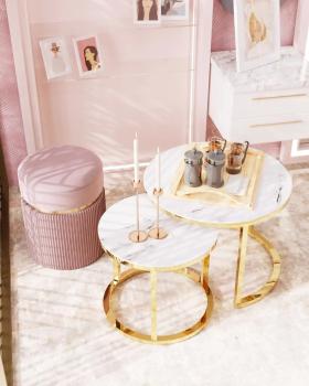 Набор журнальных столиков STOOL GROUP Селена 60 и 45 см