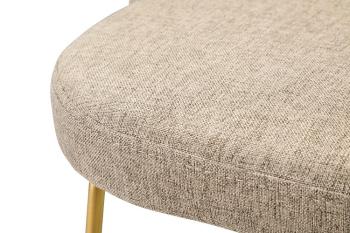 Кресло полубарное R-home Lars Линк Золото