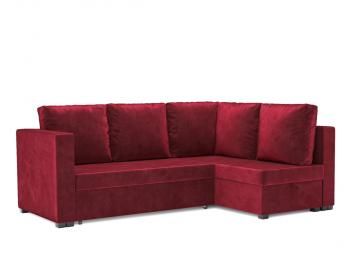 Угловой диван Mebel-ars Мансберг вельвет (бархат)