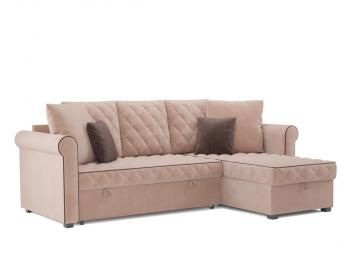 Угловой диван Mebel-ars Берлин микровельвет