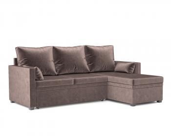 Бархат серо-шоколадный STAR VELVET 60 COFEE