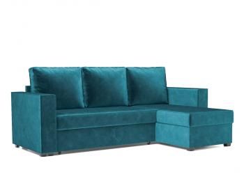 Угловой диван Mebel-ars Рим вельвет (бархат)